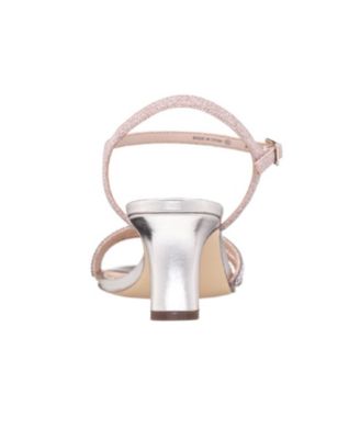 Women's Bettany Mid Heel Crystal Straps Dress Sandals