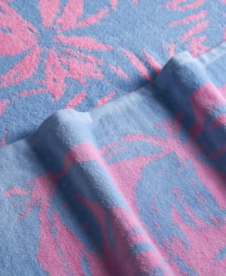 Palm Bliss Cotton Beach Towel, 36" x 72"