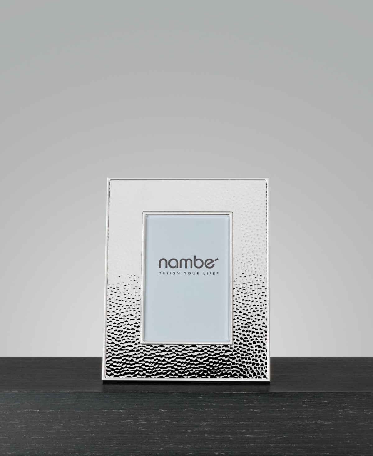 Nambe Hammered Frame, 4" X 6" In Silver