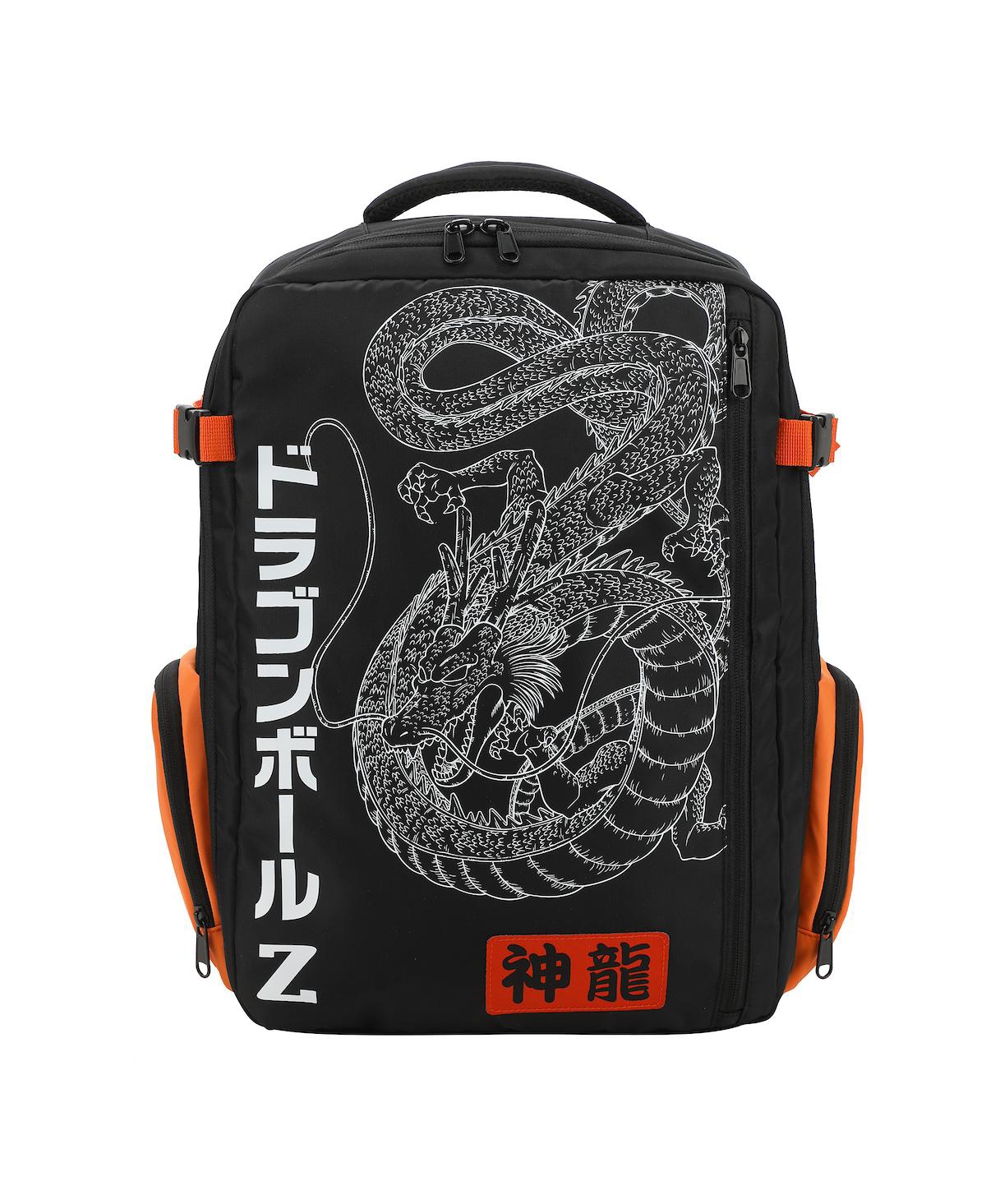 Shenron Line Art Black 17&#x22; Large Travel Backpack - Dragon ball z shenron