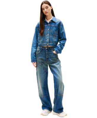 Women's Cotton Embroidered Denim Jacket