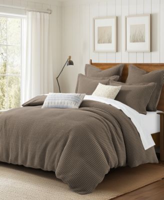Mills Waffle 2-Pc. Sham Set, European
