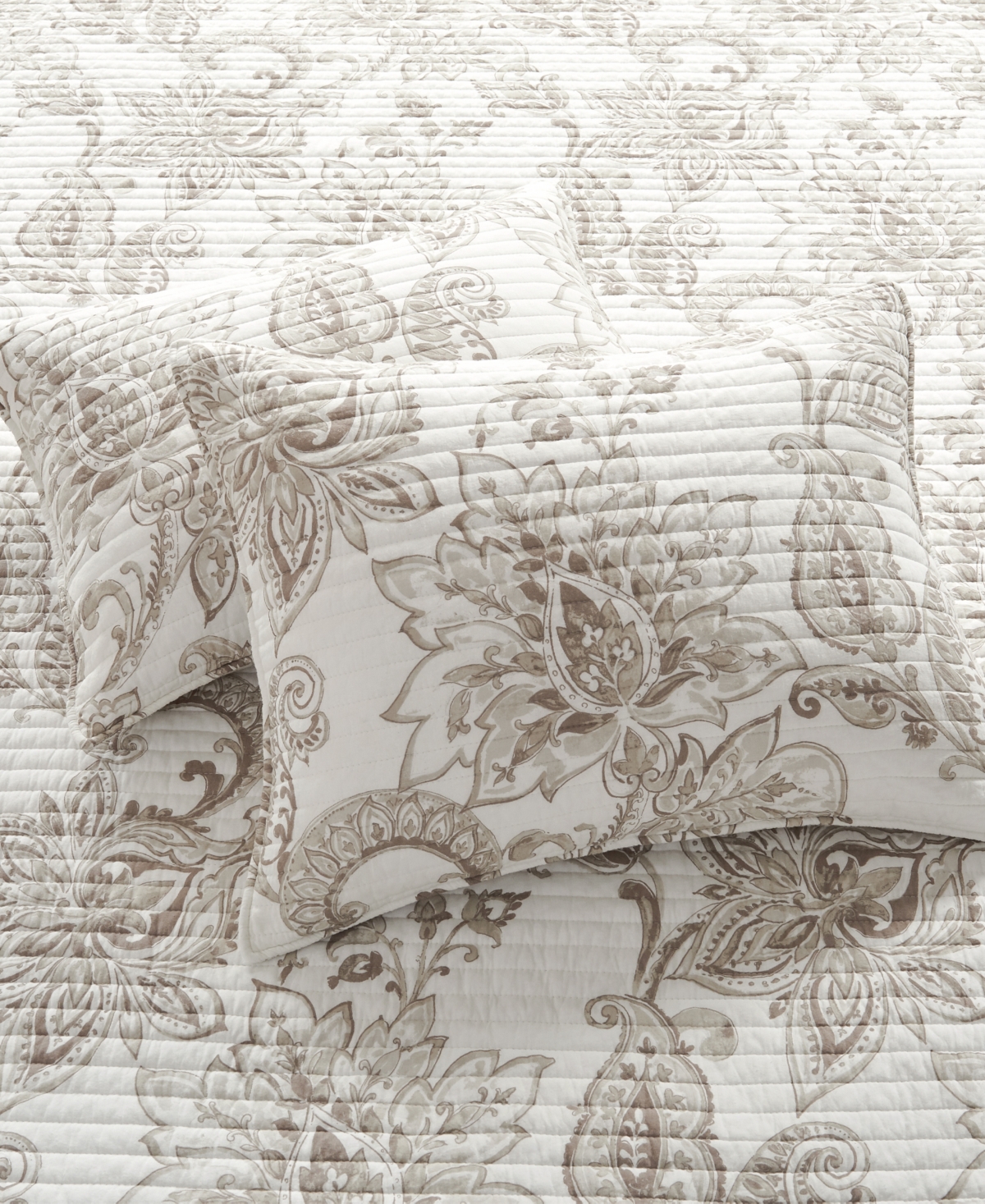 Levtex Bennett 2-pc. Quilt Set, Twin In Taupe