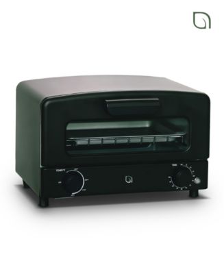 Willow Kitchen Compact Toaster Oven, in Black