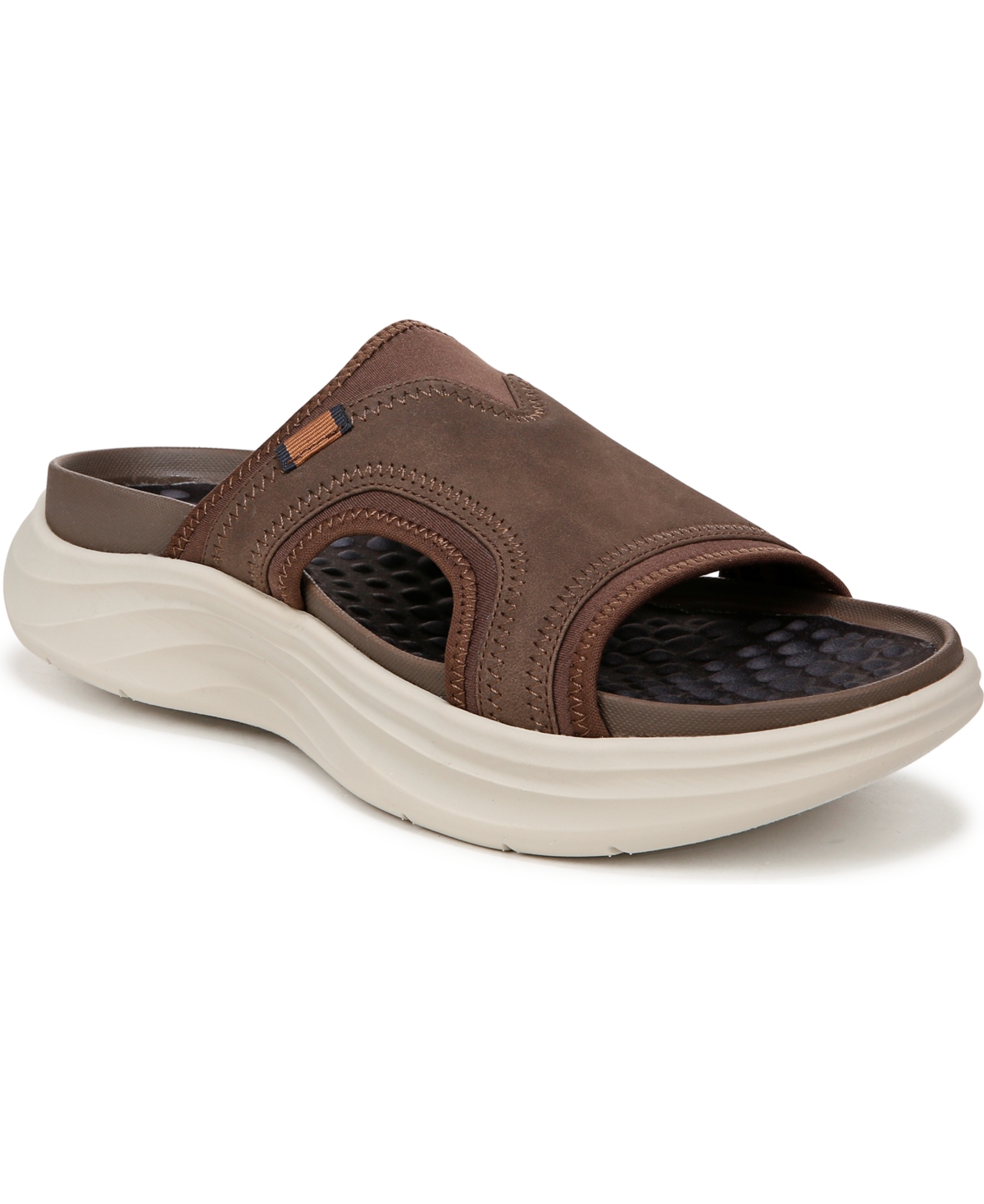 Dr. Scholl's Men's Feel Energy Recovery Slide In Dark Brown