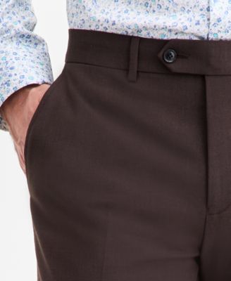 Men's Slim-Fit Solid Wool-Blend Suit Separate Pants, Exclusively at Macy's