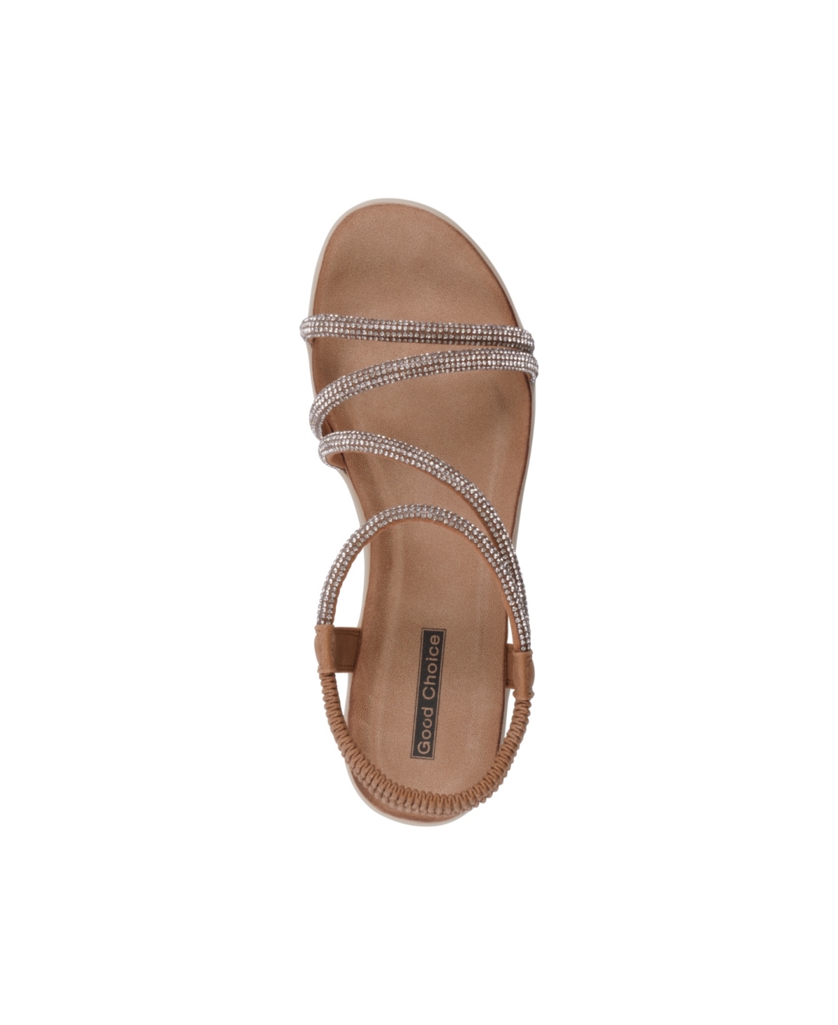 Gc Shoes Women's Emory Embellished Wedge Sandals In Gold