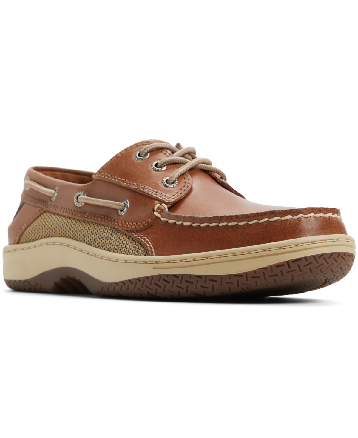 Men's Billfish 3-Eye Boat Shoe - Cognac