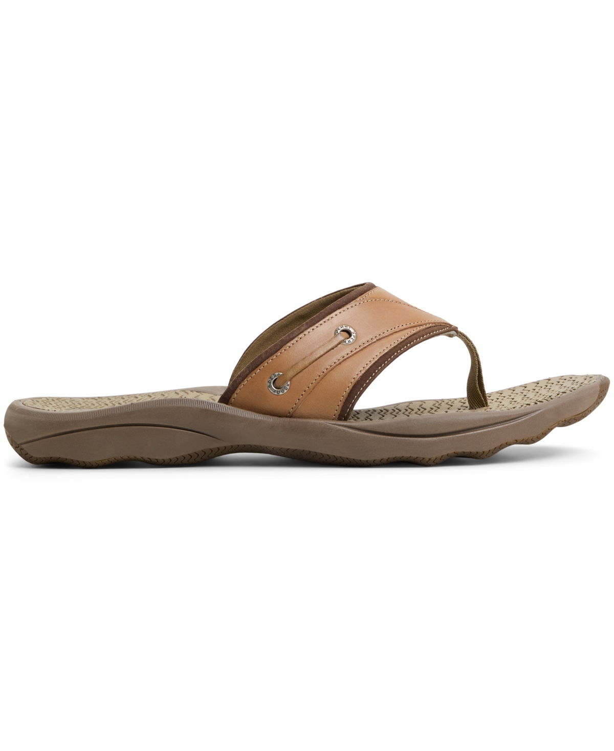Sperry Men's Outer Banks Flat Sandals In Tan