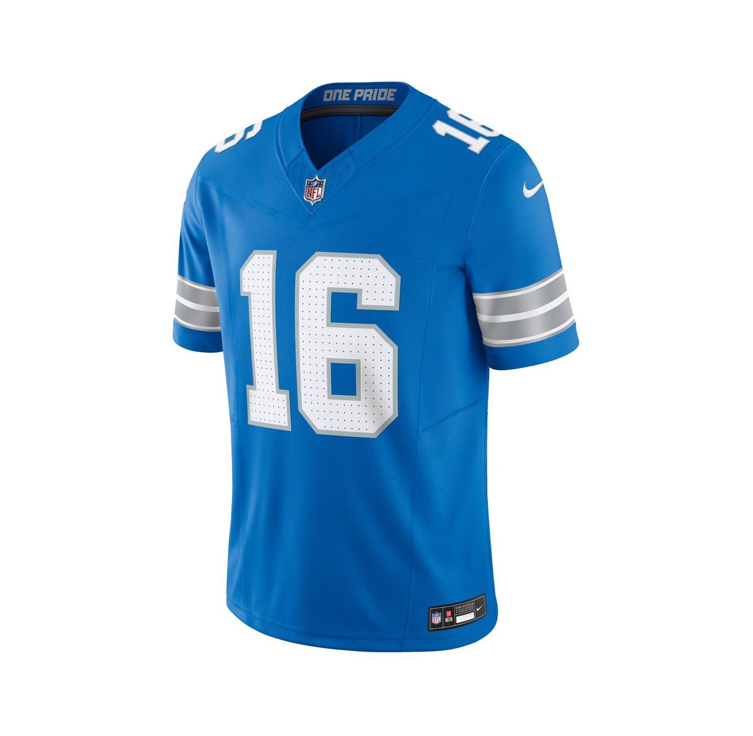 Men's Jared Goff Blue Detroit Lions Vapor F.U.S.E. Limited Jersey