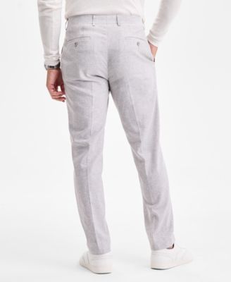Men's Slim-Fit Linen Suit Separate Pants, Exclusively at Macy's