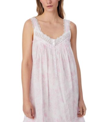 Women's Cotton Sleeveless Short Chemise