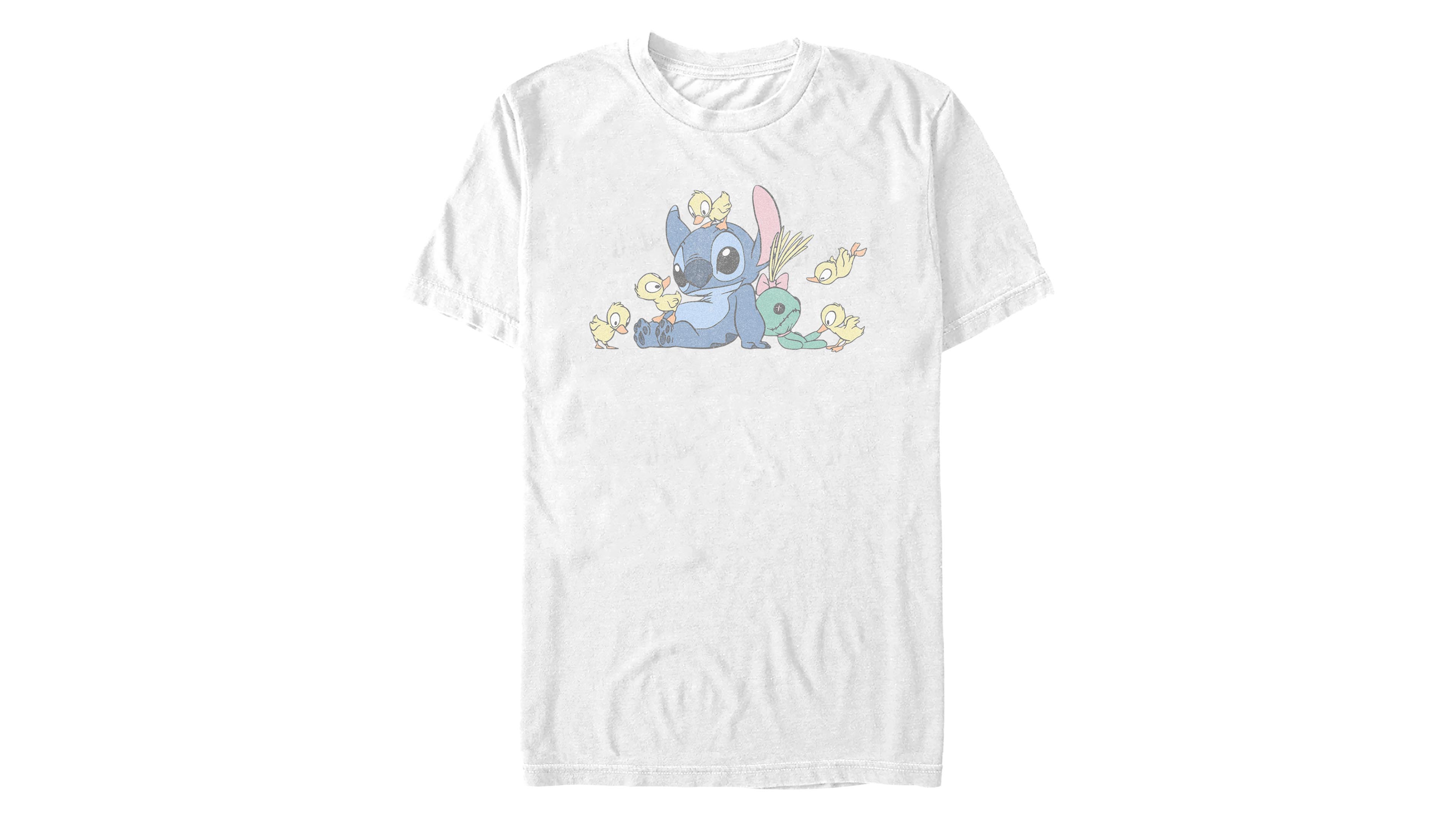 Lilo Stitch Men's Ducky Kind Short Sleeve T-Shirt