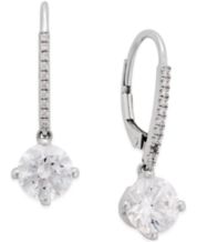 Drop Cubic Zirconia Earrings Shop Cubic Zirconia Earrings Macy s