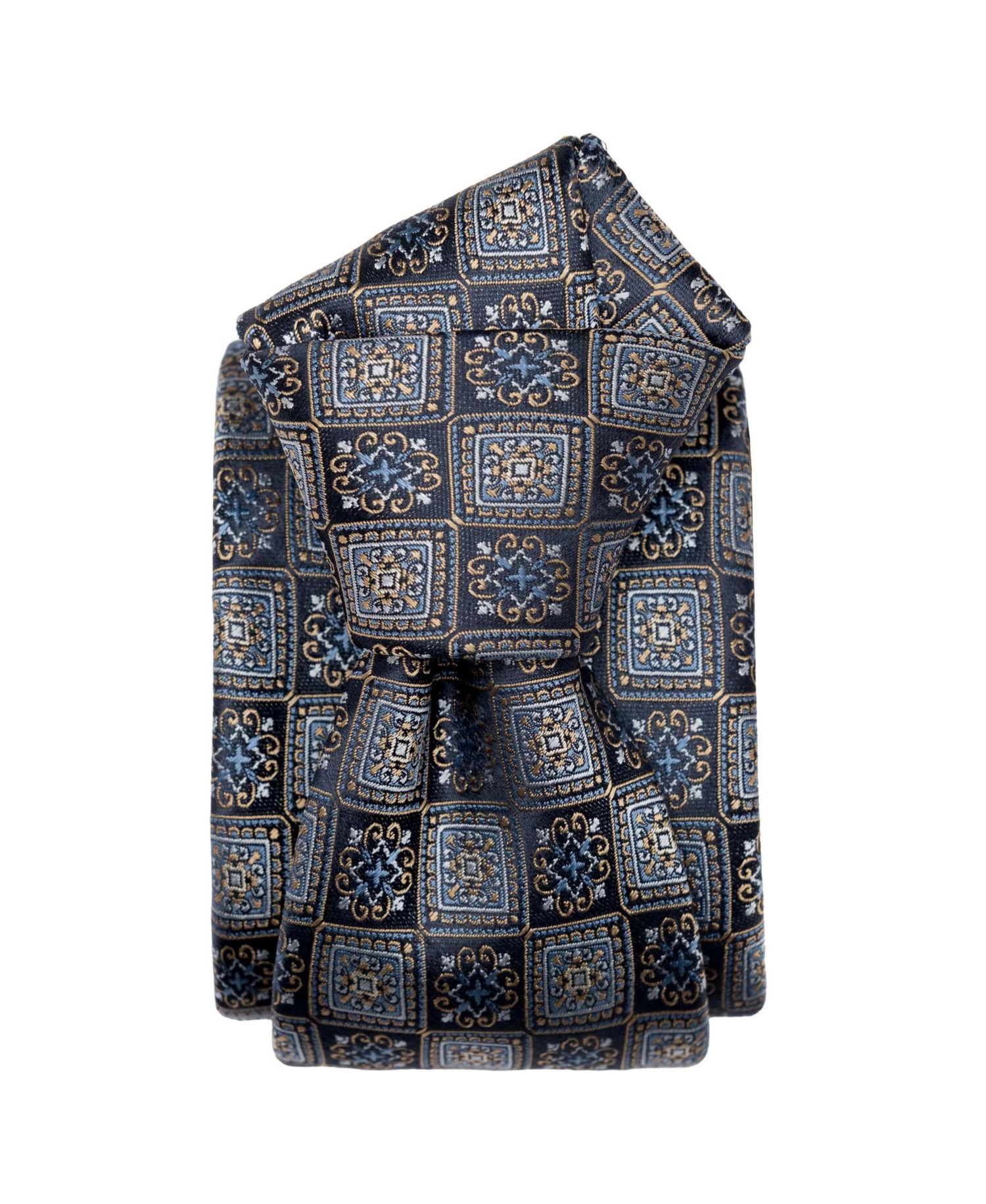 Big & Tall De Sica- Silk Jacquard Tie for Men