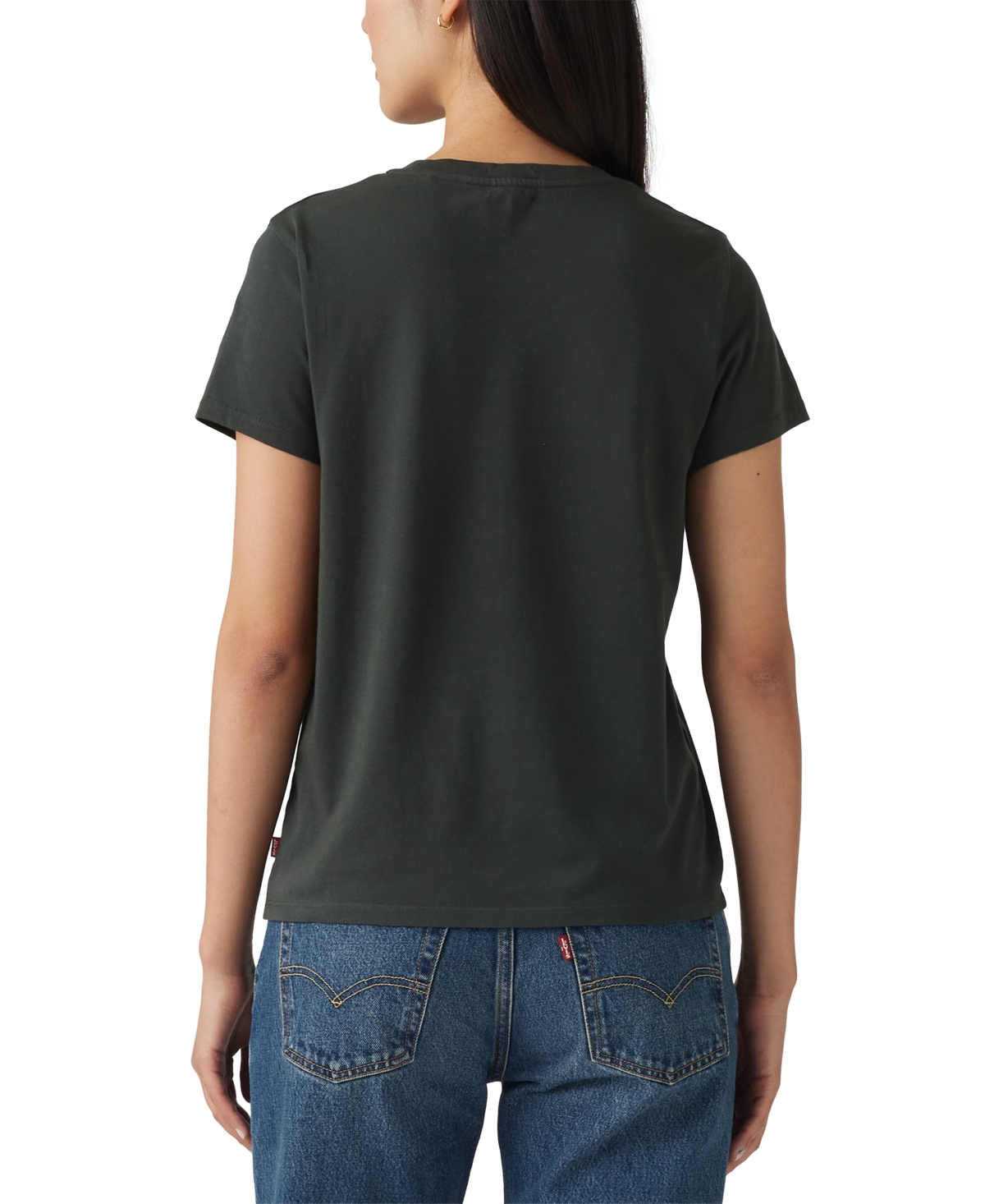 Levi's The Perfect Tee In Levis Horse Poster Pirate Black