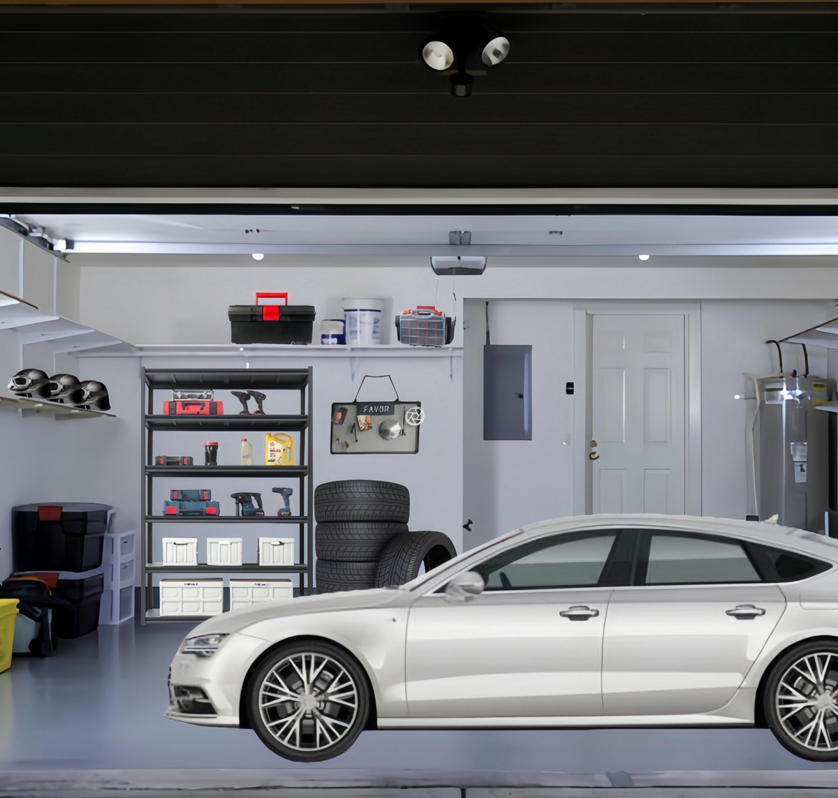 5 Tier Heavy Duty Metal Storage Shelves,Easy to Assemble,Adjustable,Storage Shelves for Basements, Garages and Kitchen