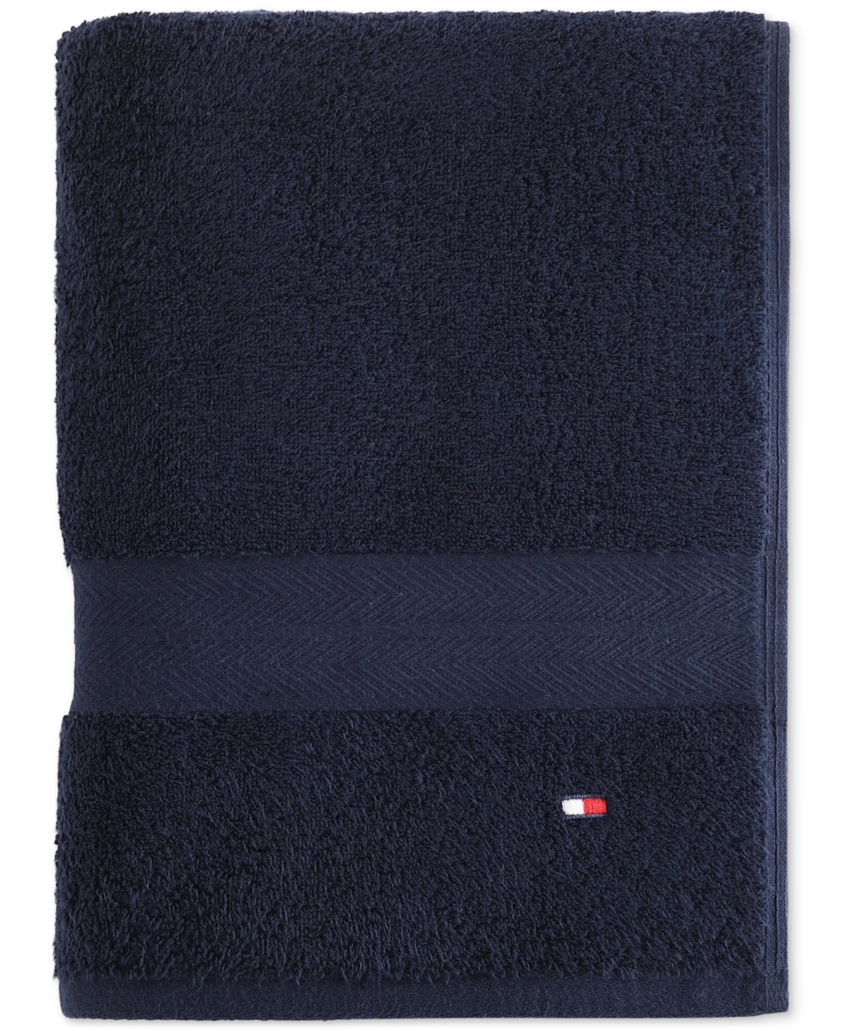 Tommy Hilfiger Home Modern American Solid Cotton Bath Towel, 30" X 54"