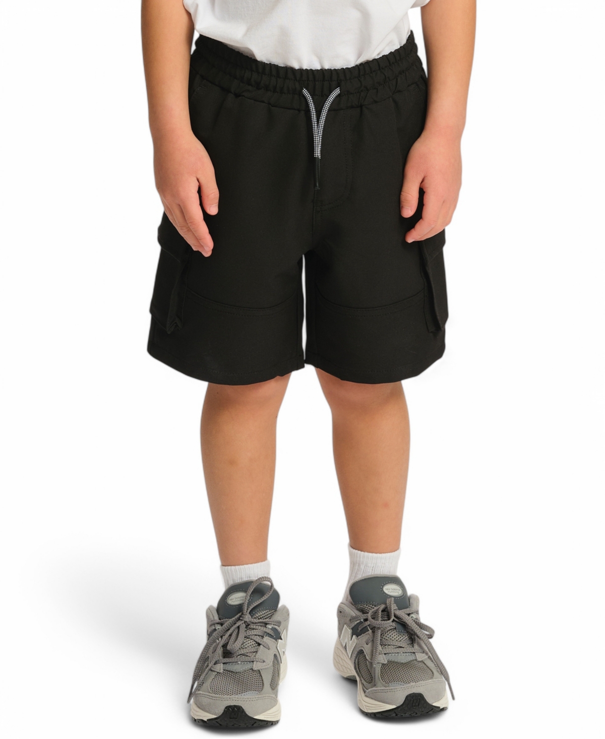 Sovereign Code Little And Big Boys Cargo Shorts In Black