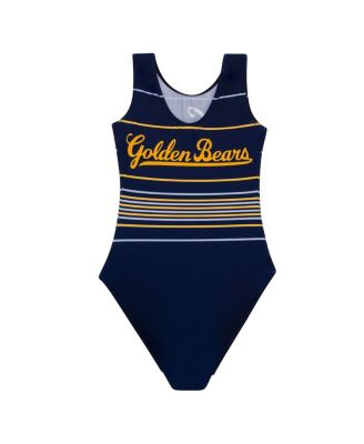 Big Girls Navy Cal Bears Elite Spirit Leotard