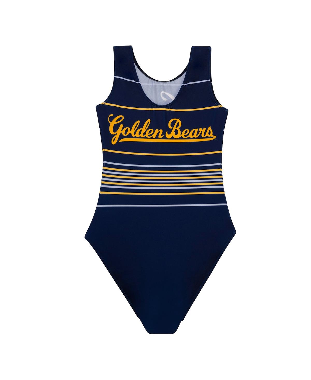 GK ELITE BIG GIRLS NAVY CAL BEARS ELITE SPIRIT LEOTARD 