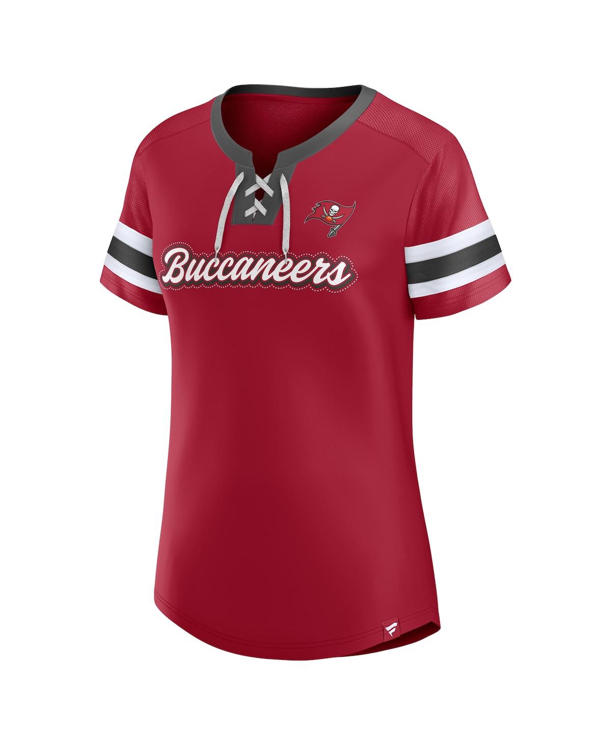Fanatics Branded Cardinal Arizona Cardinals Original State Lace-up T-shirt In Red