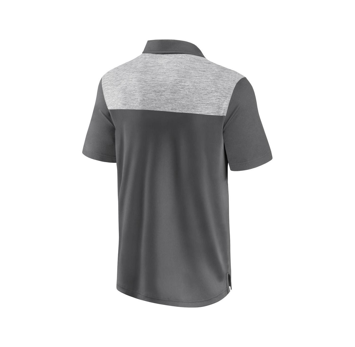 Men's Gray New York Giants Long Shot Polo Shirt