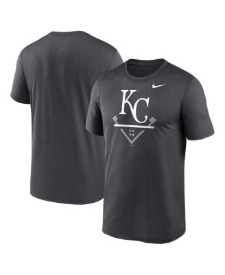 Nike - Men's Anthracite Kansas City Royals Icon Legend Performance T-Shirt