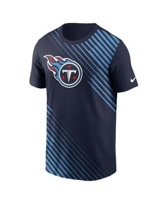 Men's Navy Tennessee Titans Yard Line Fashion Asbury T-Shirt