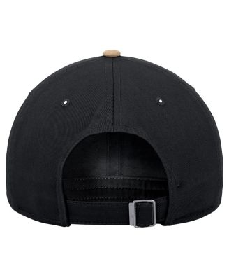 Men's Black Wake Forest Demon Deacons Color Block Club Adjustable Hat