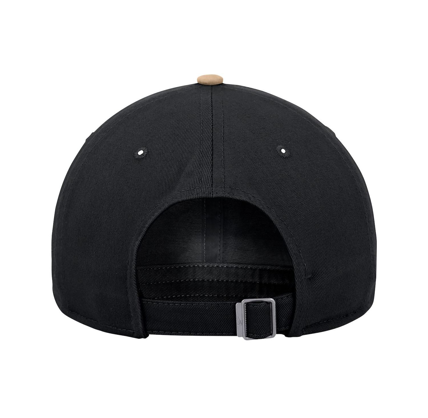 Men's Black Wake Forest Demon Deacons Color Block Club Adjustable Hat