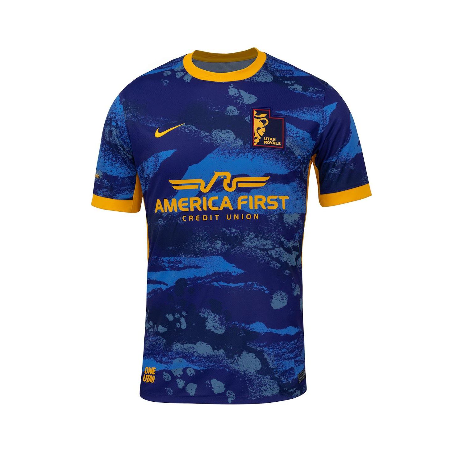 Men's Navy Utah Royals 2025 Great Salt Lake Kit Stadium Replica Jersey