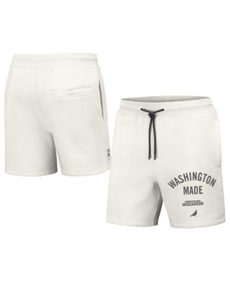 Staple - Men's Nba x Cream Washington Wizards Heavyweight Fleece Shorts