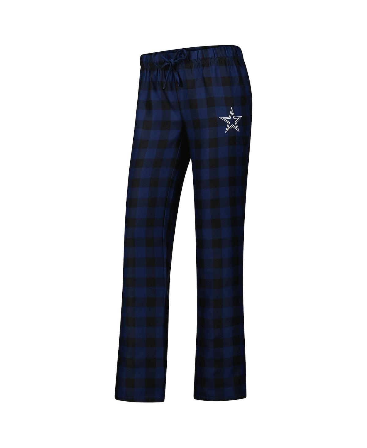 Concepts Sport Women's Gray/navy Dallas Cowboys Petition Tank Top And Pants Sleep Set In Gray,navy