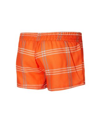 Women's Orange/Gray Cincinnati Bengals Petition Raglan Long Sleeve T-Shirt and Shorts Set