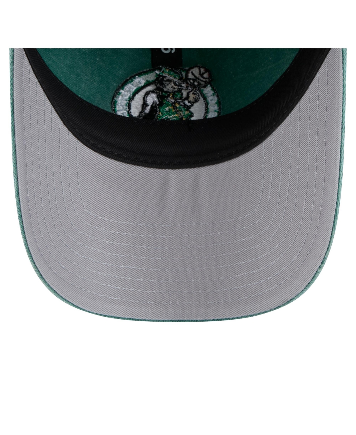 NEW ERA MEN'S KELLY GREEN BOSTON CELTICS PIGMENT DYED 9TWENTY ADJUSTABLE HAT 