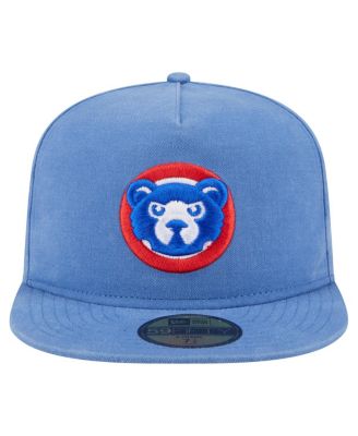 Men's Light Blue Chicago Cubs Championship Side Flag A-Frame 59Fifty Fitted Hat