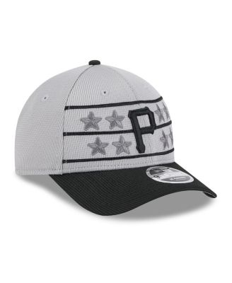 Men's Gray/Black Pittsburgh Pirates 2025 Batting Practice 9Forty M-Crown Adjustable Hat