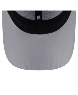 Men's Gray Los Angeles Angels Linear 39Thirty Flex-Fit Hat