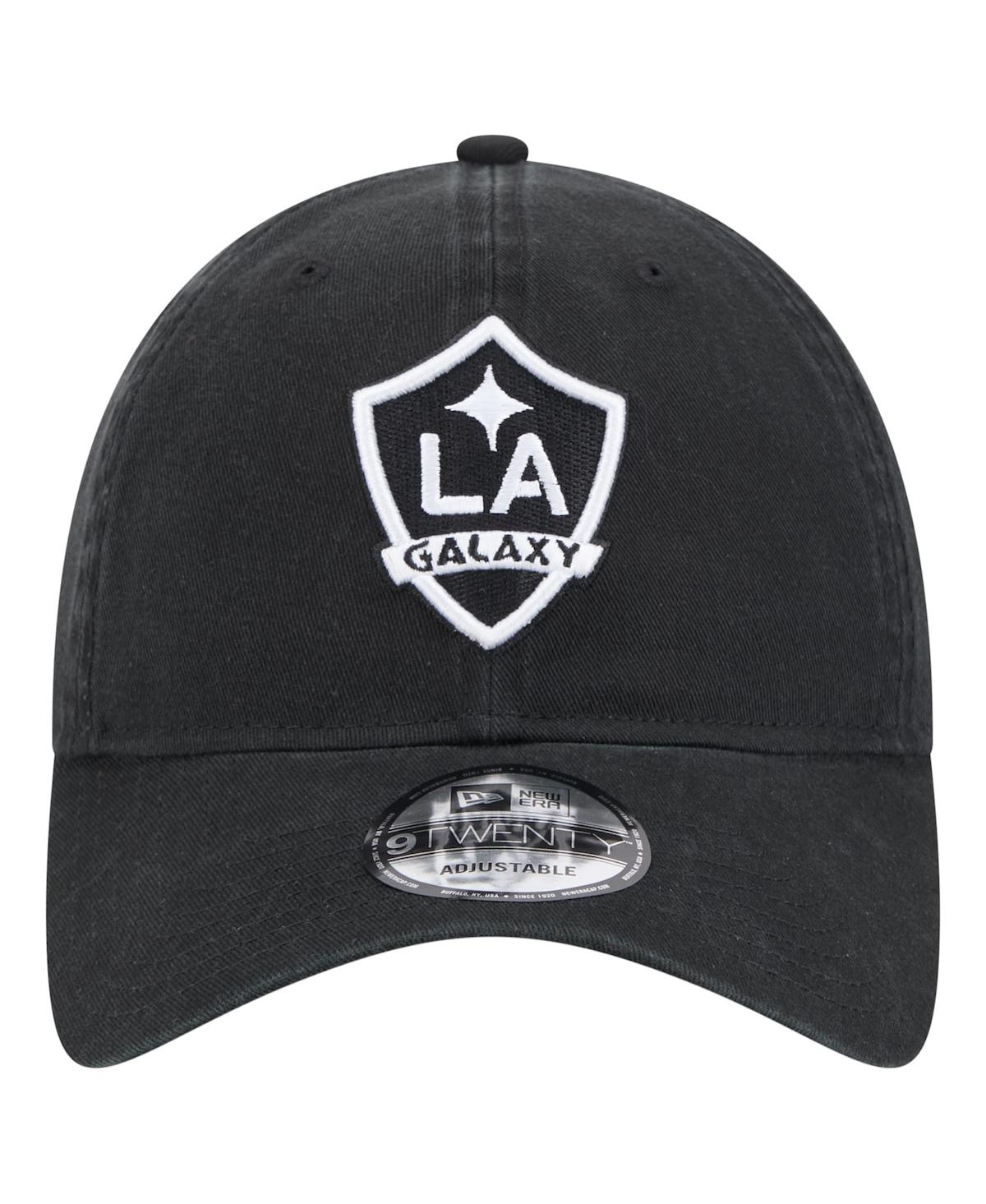 NEW ERA MEN'S BLACK LA GALAXY 2025 KICKOFF 9TWENTY ADJUSTABLE HAT 