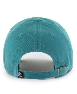 Men's&nbsp;Teal Anaheim Ducks Core Vintage Logo Clean Up Adjustable Hat