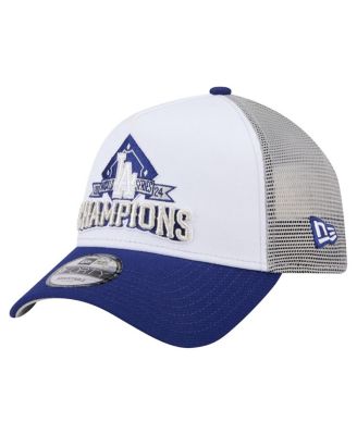 New Era - Men's White Los Angeles Dodgers 2024 World Series Champions 9forty Adjustable Hat