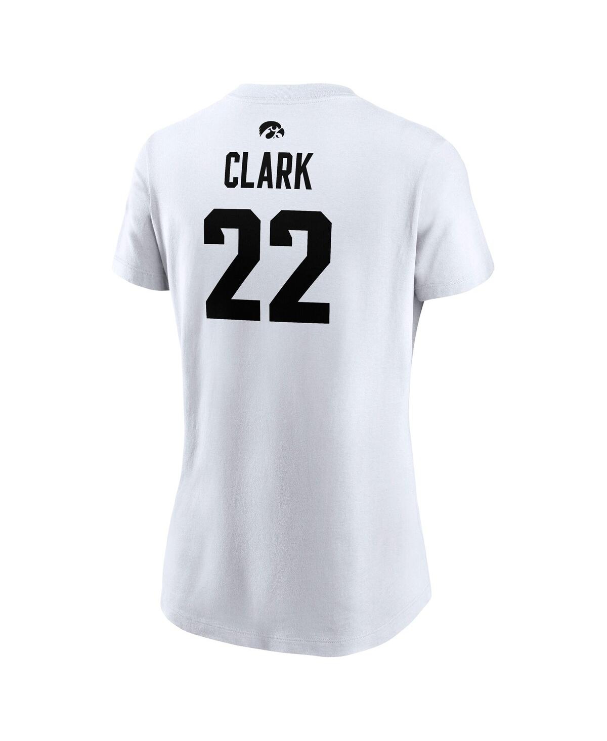 Nike Women's Caitlin Clark White Iowa Hawkeyes Retired Player Name Number T-shirt In White