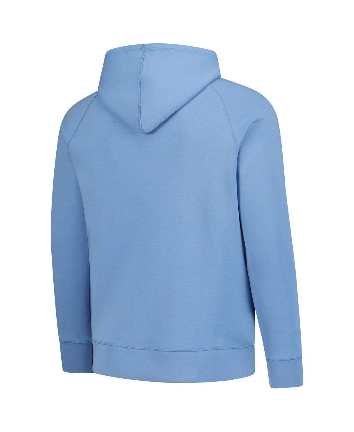 Shop Barstool Golf Men's Light Blue The Players Performance Layering Pullover Hoodie