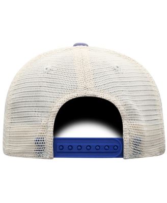 Men's Royal Florida Gators Off Road Three-Tone Vintage Adjustable Trucker Hat