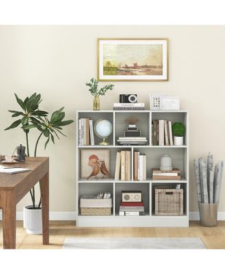 41 Inches 8-Cube Freestanding Bookcase for Kids