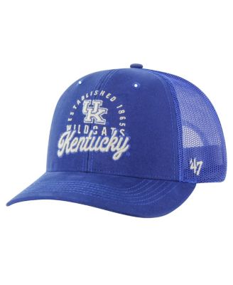 '47 Brand - 47 Brand Men's Royal Kentucky Wildcats Pitstop Trucker Adjustable Hat