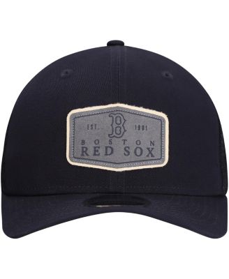 Men's Navy Boston Red Sox Labeled 9Seventy Stretch-Snap Adjustable Hat