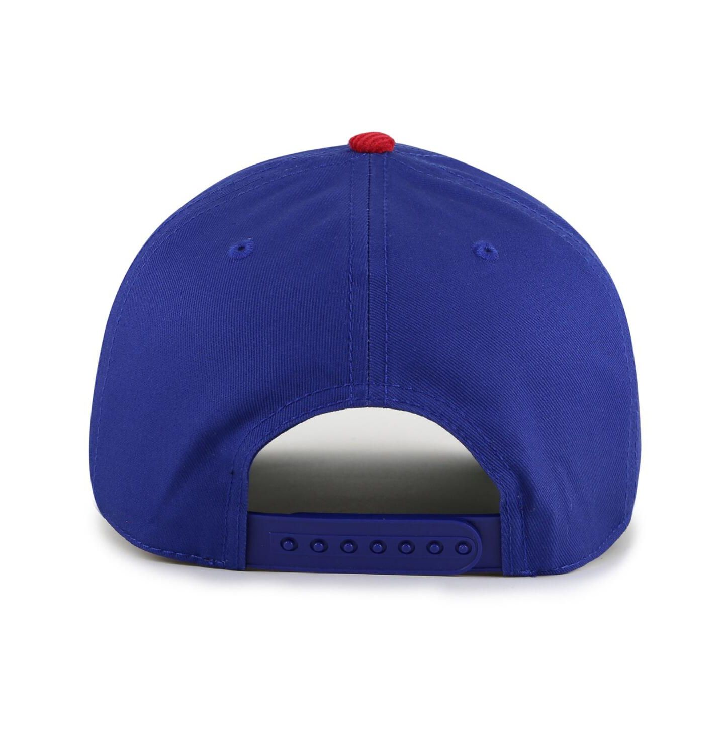 Мужская кепка American Needle Blue/Red New York Rangers Burnett Adjustable Hat — фото 3