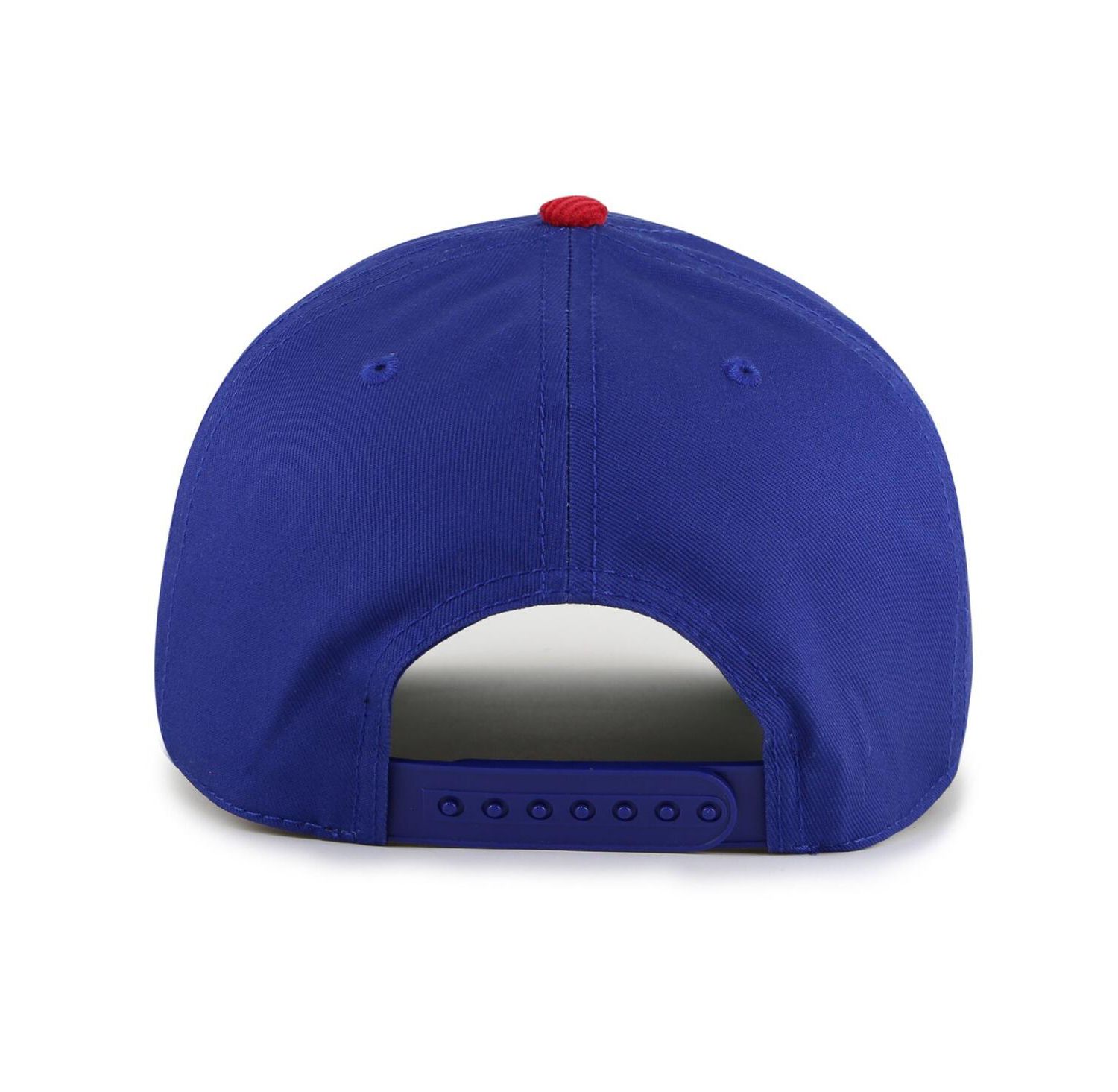 Men's Blue/Red New York Rangers Burnett Adjustable Hat